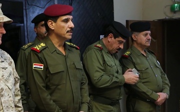 Iraqi Army Day Cake Cutting