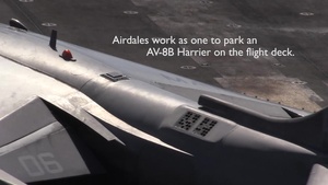 It Takes a Team to Park a Harrier