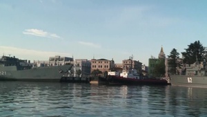 Standing NATO Mine Countermeasures Group 2 visits Batumi’s port in Georgia