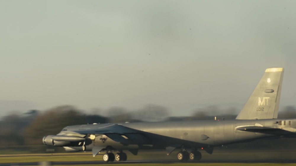 DVIDS - Video - B-52 Stratofortress Conducts Operations At RAF Fairford