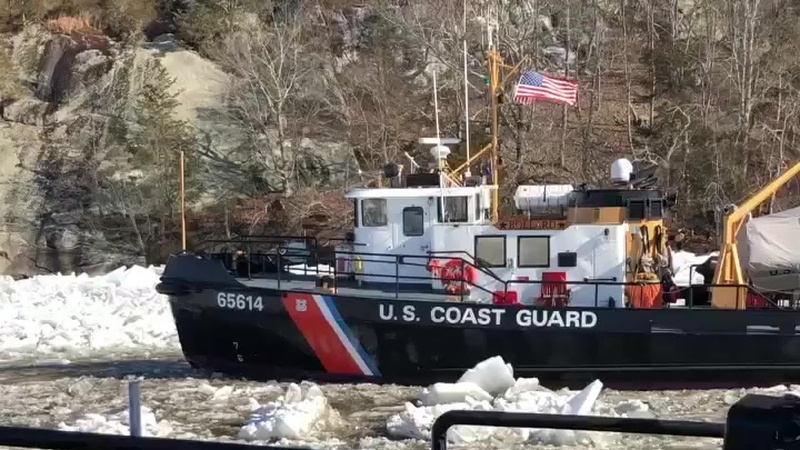 Heading Down The Connecticut In A Corker Of A Boat