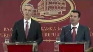 NATO Secretary General visits former Yugoslav Republic of Macedonia, Joint Press Conference