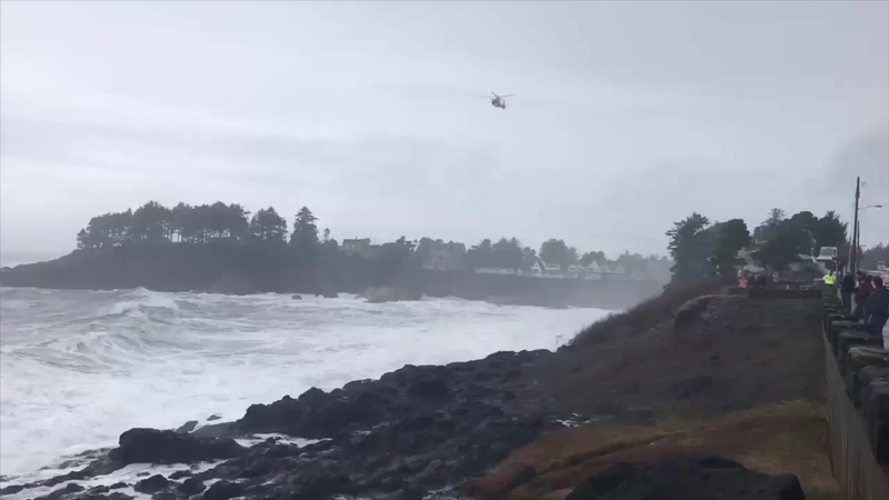 Coast Guard continues search for missing male in Depoe Bay, Oregon