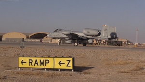 A-10 Kandahar Airfield arrival
