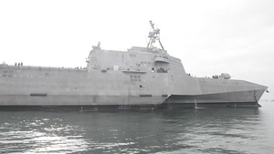 Future USS Omaha (LCS 12) Arrives at New Homeport San Diego