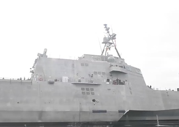 Future USS Omaha (LCS 12) Arrives at New Homeport San Diego
