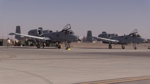 A-10 Kandahar Airfield take-off