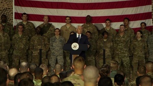 Vice President Mike Pence's speech at the 332nd Air Expeditionary Wing