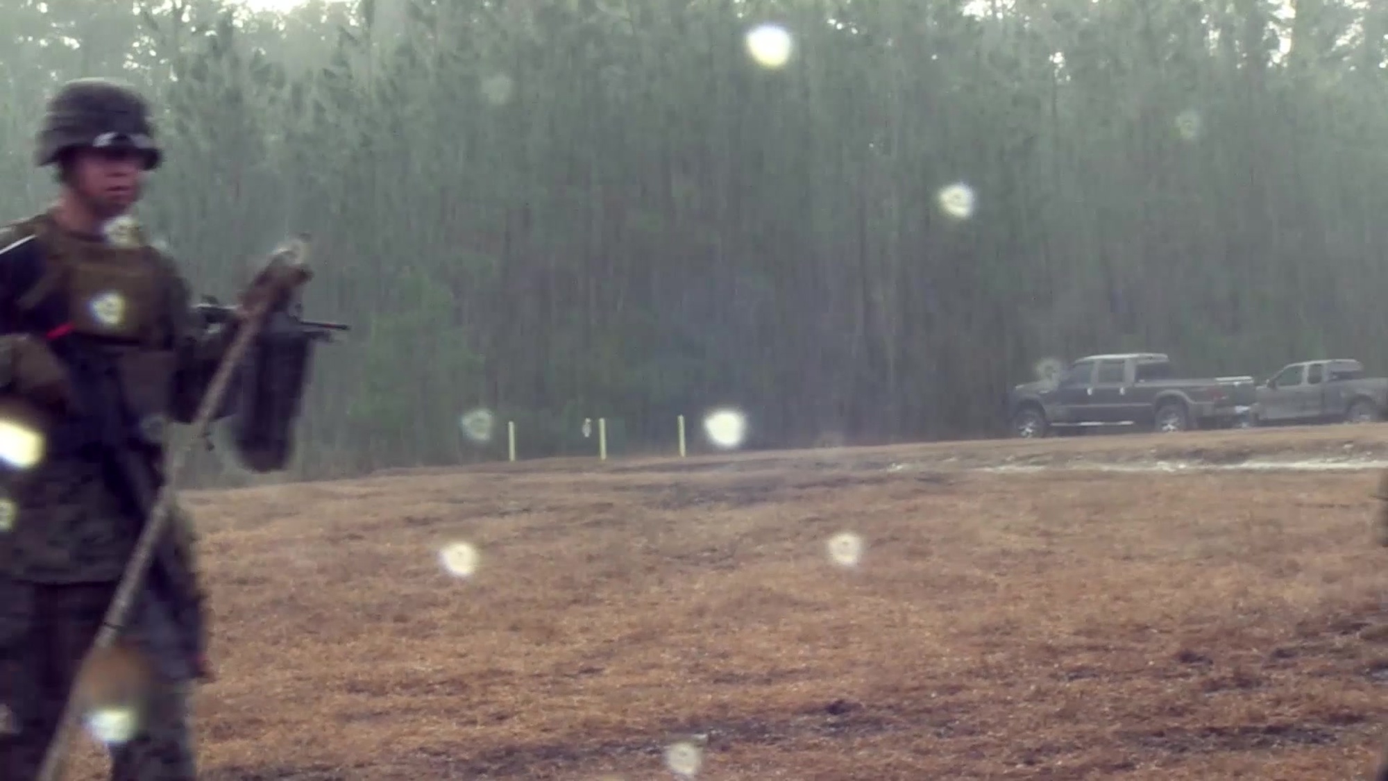 U.S. Marine Corps Infantry Assault Marines with 3rd Battalion, 8th Marine Regiment, 2nd Marine Division conduct a breach range at Camp Lejeune, N.C., Jan. 12, 2018. Infantry Assault Marines with 3/8 executed dynamic, ballistic, and mechanical charges in order to enhance their technical proficiency. (U.S. Marine Corps video by Lance Cpl. Jaycee M. Littleton)
