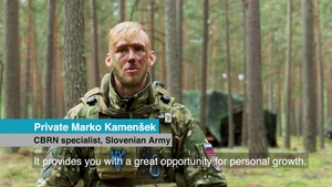 #WeAreNATO –the Slovenian CBRN Specialist (With Subtitles)