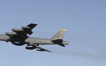 B-52 Stratofortress conducts operations at RAF Fairford