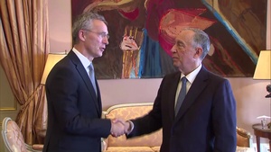 NATO Secretary General in Portugal - Bilateral meeting with the President of Portugal