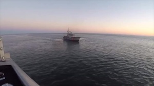 Coast Guard assists fishing boat taking on water near Hatteras Inlet, NC