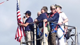 USS Missouri Arrives in Pearl Harbor