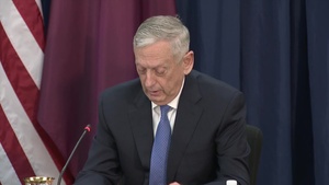 Secretary Tillerson and Secretary Mattis Co-host the High Level Session of the Inaugural U.S.-Qatar Strategic Dialogue