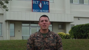 1st Lt. Macias 2018 Super Bowl shout-out