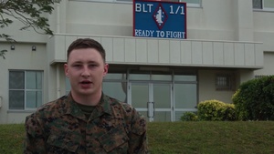 Cpl. Smith 2018 Super Bowl shout-out