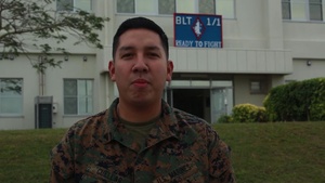 Cpl. Cuellar 2018 Super Bowl shout-out