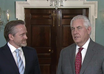 Secretary Tillerson Meets with Danish Foreign Minister Samuelsen