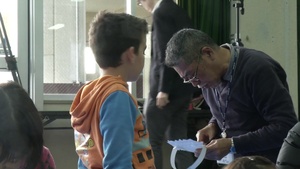 American, Japanese children cast out evil in Iwakuni (Package/Pkg)