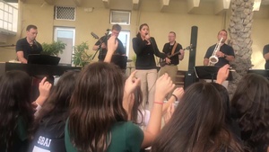 AFCENT band hits the right note on ADAB