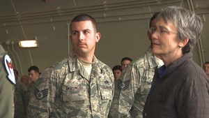 SecAF visits Kadena Air Base