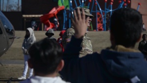 NCNG Aviation Soldiers enhance education at Elementary School