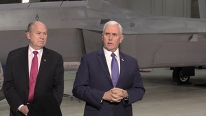 Vice President Pence Press Conference at JBER