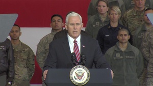 Soundbite Prime Cuts from Vice President Mike Pence's Remarks at Yokota Air Base