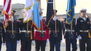 VPOTUS Arrives at Osan