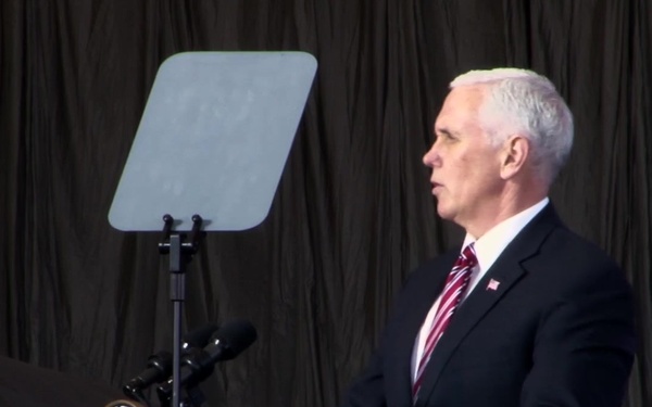 Additional B-Roll of Vice President Michael Pence visiting Yokota Air Base