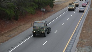 Convoy - 82nd Airborne Division - Deployment Readiness Exercise