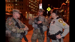 Nevada National Guard Las Vegas New Years Eve Mission 2017