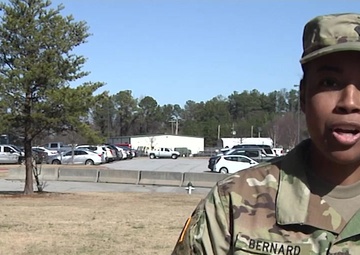 Spc. Brittany Bernard - A role model to her daughter