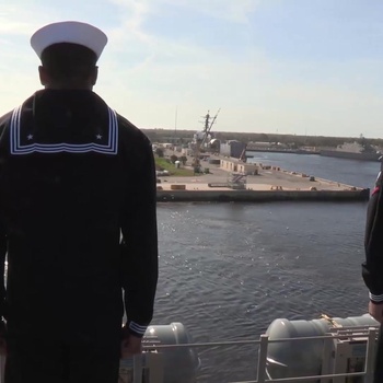 USS Iwo Jima Departs for Deployment