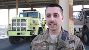 Interview: Staff Sgt Andrew Ladzinski, 148FW Firefighter