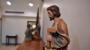 BROLL: Sgt. Kari Johnson, 148FW Chaplain's Assistant