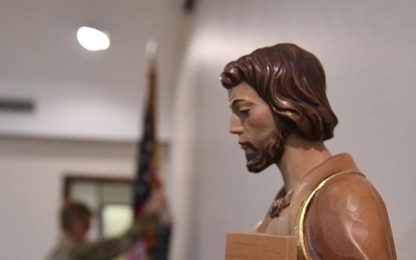 BROLL: Sgt. Kari Johnson, 148FW Chaplain's Assistant