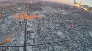 Super Bowl Flyover