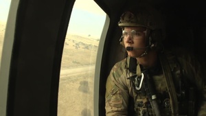Pararescue students put through final paces in joint exercises with Army