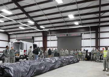116th Medical Group, Detachment 1, Tent Building at Patriot South 2018