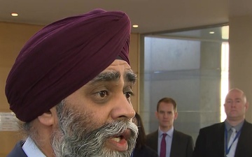 Meetings of NATO Ministers of Defence - Canadian Doorstep Interview