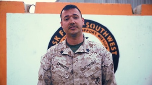 Staff Sgt. Nathan Covington Valentine's Day greetings