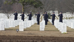 Medal of Honor POW Col Thorsness Funeral (B-roll)