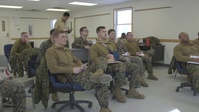A combat lifesavers course is conducted as part of Frozen Badger 1-18