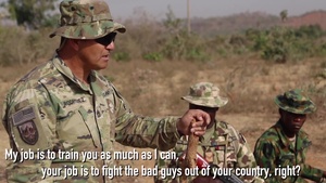 U.S. Army Trains Nigerian Infantry