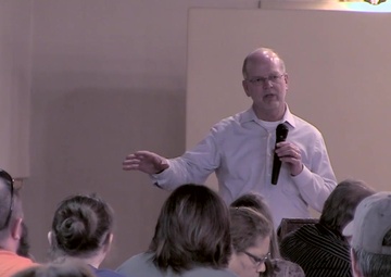 Air Force Public Meeting in Lubbock, Texas.