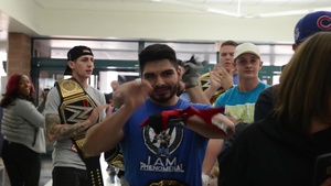 AJ Styles Visits Luke AFB