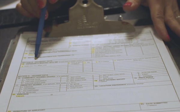 Military Housing Application