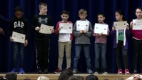 Iwakuni Elementary School students display military core values through academic excellence (Package/Pkg)